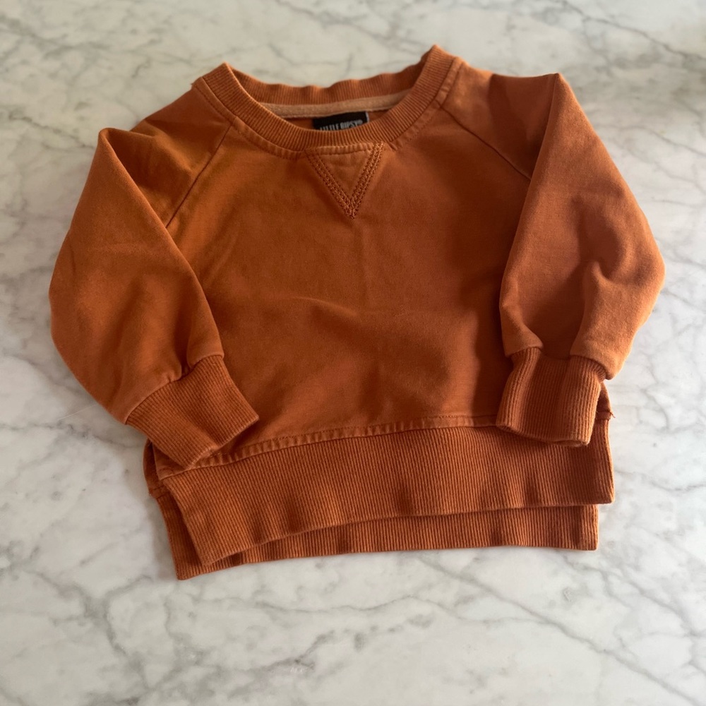Little Bipsy Rust Colored Sweatshirt